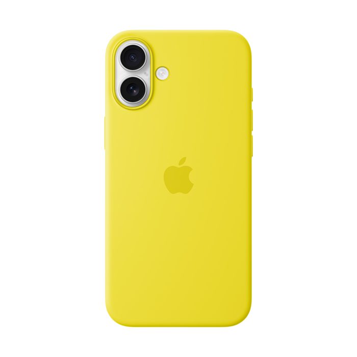 iPhone 16 Plus Silicone Case with MagSafe – Star Fruit
